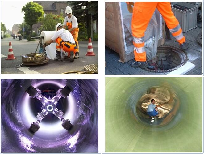 古塔管道光固化修复